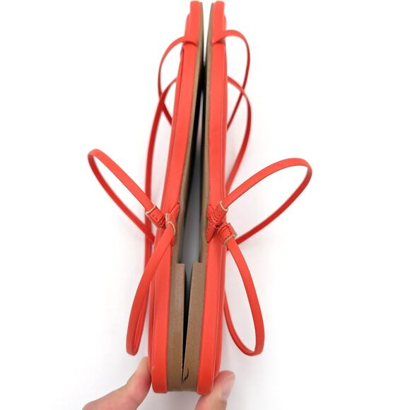 Steve Madden Lynley Women's Slingback Sandals Square Toe Orange Size US8.5M - Picture 6 of 12